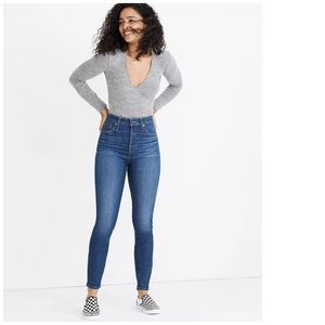 NWOT Madewell Curvy High Rise Skinny
